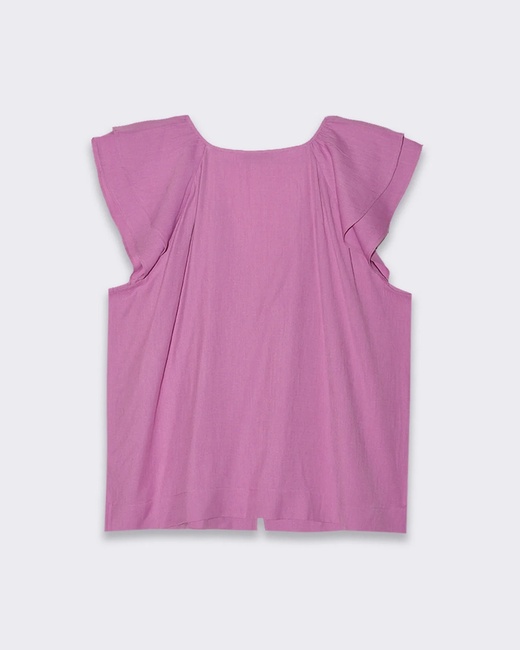 Фото ракурс 4 - Женская розовая блузка Piazza Italia артикул 50675 BEGONIA SS2025