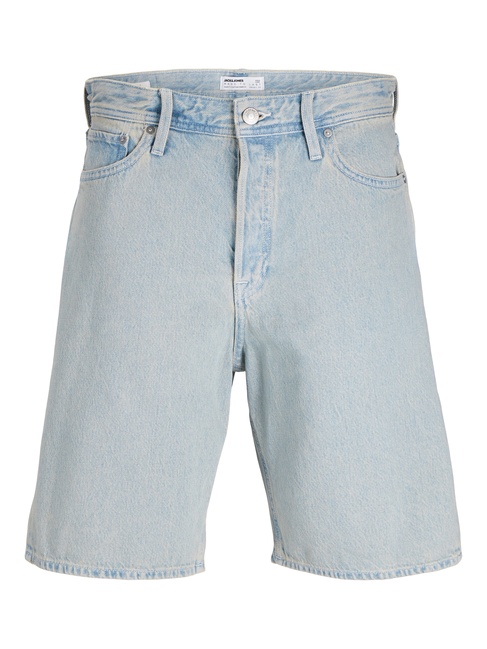 Фото ракурс 3 - Чоловічі сині шорти Jack & Jones артикул 12259783 Blue denim SS2025