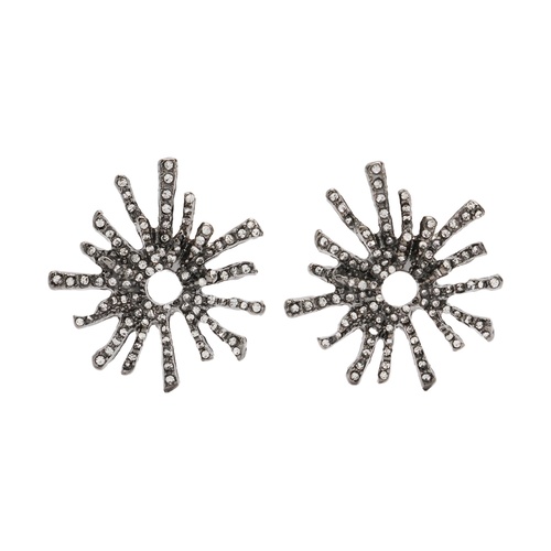 Фото ракурс 1 - Жіночі чорні сережки Parfois артикул 220340 _BK FW2025