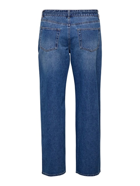 Женские синие джинсы Only артикул 15347576 DARK BLUE DENIM SS2025 Фото ракурс 2 - Женские синие джинсы Only артикул 15347576 DARK BLUE DENIM SS2025