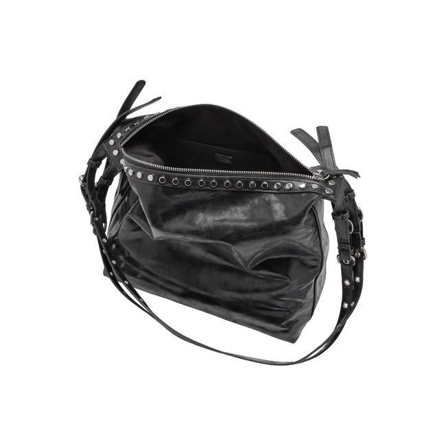 Жіноча чорна сумка Parfois артикул 239683 _BK FW2025 Фото ракурс 4 - Жіноча чорна сумка Parfois артикул 239683 _BK FW2025