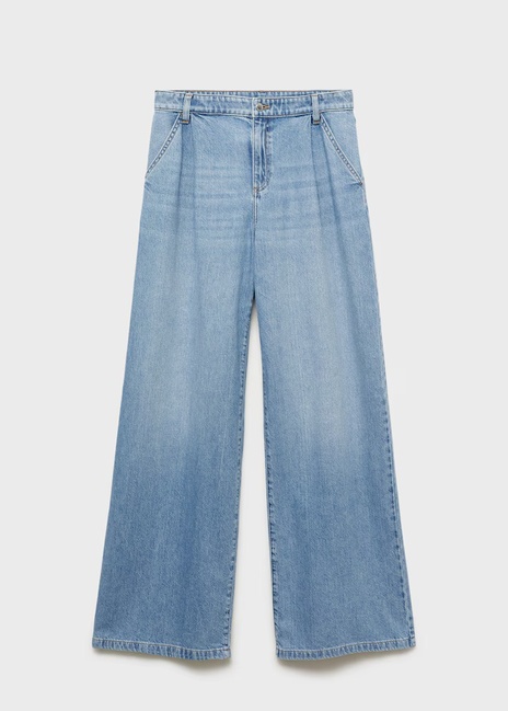 Фото ракурс 3 - Женские синие джинсы Mango артикул 17001231 TM 1 season