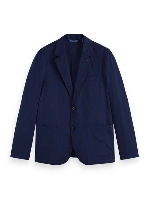 Фото ракурс 4 - Чоловічий синій пiджак SCOTCH & SODA артикул 179824 401 SS2025