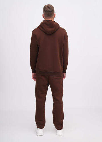 Фото ракурс 2 - Мужские коричневые штаны EQUILIBRI артикул M291 002 200 Brown FW2025