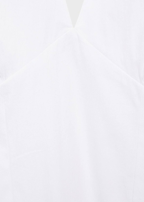 Женское молочное платье Mango артикул 87009082 02 8 season Фото ракурс 6 - Женское молочное платье Mango артикул 87009082 02 8 season