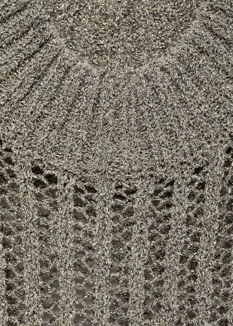 Жіночий срібний жилет Mango артикул 77099069 PL 7 season Фото ракурс 7 - Жіночий срібний жилет Mango артикул 77099069 PL 7 season