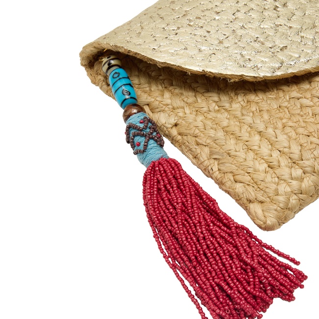 Женская золотая сумка Parfois артикул 233217 _GD FW2025 Фото ракурс 3 - Женская золотая сумка Parfois артикул 233217 _GD FW2025