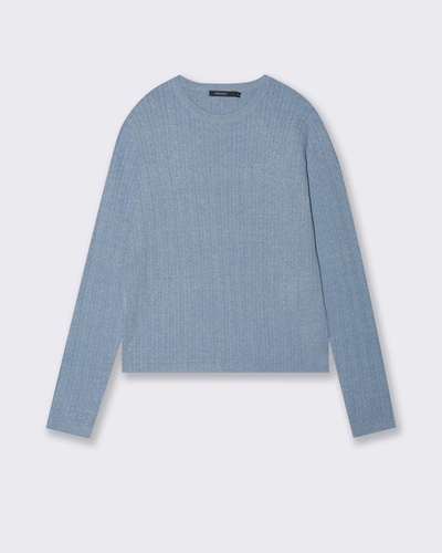 Фото ракурс 1 - Жіночий синій джемпер Piazza Italia артикул 57947 Denim FW2025