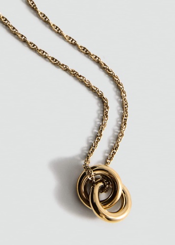 Фото ракурс 1 - Жіноче золотe намисто Mango артикул 17006000 OR 1 season