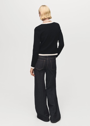 Фото ракурс 2 - Жіночий чорний жакет Mango артикул 17085821 99 1 season