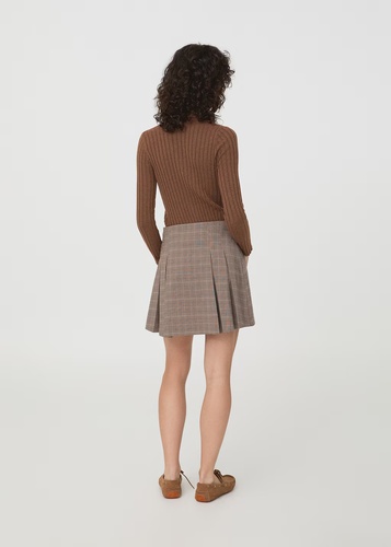 Фото ракурс 2 - Жіноча коричнева спiдниця Mango артикул 17935167 35 1 season