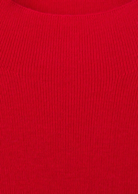 Женский красный джемпер Mango артикул 17007802 70 1 season Фото ракурс 5 - Женский красный джемпер Mango артикул 17007802 70 1 season