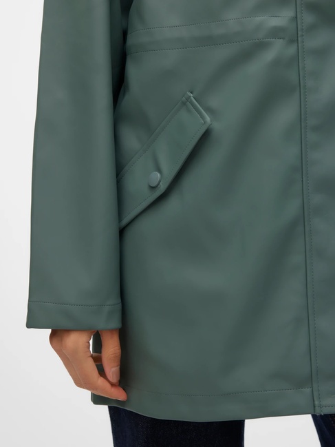 Женский зеленый плащ Vero Moda артикул 10266982 BALSAM GREEN FW2025 Фото ракурс 5 - Женский зеленый плащ Vero Moda артикул 10266982 BALSAM GREEN FW2025