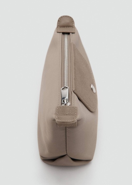 Фото ракурс 3 - Женская коричневая косметичка Mango артикул 17044123 TA 1 season