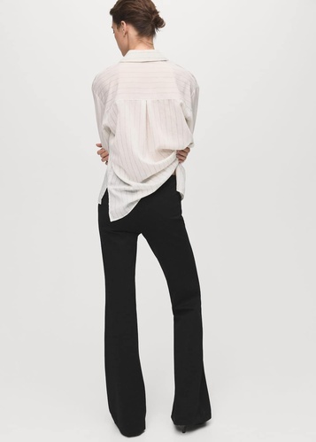 Фото ракурс 2 - Жіночі чорні легінси Mango артикул 17055806 99 1 season