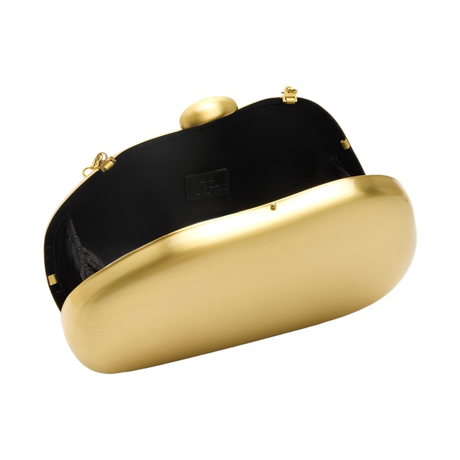 Женская золотая сумка Parfois артикул 217650 _OG FW2025 Фото ракурс 4 - Женская золотая сумка Parfois артикул 217650 _OG FW2025