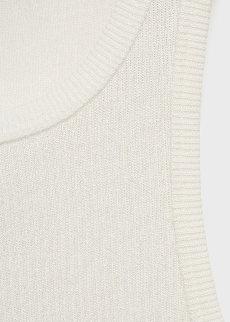 Фото ракурс 5 - Женский молочный топ Mango артикул 87093279 05 8 season