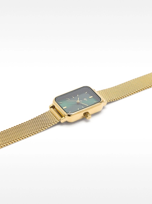 Фото ракурс 3 - Женские золотые часы Parfois артикул 232964 _GN FW2025