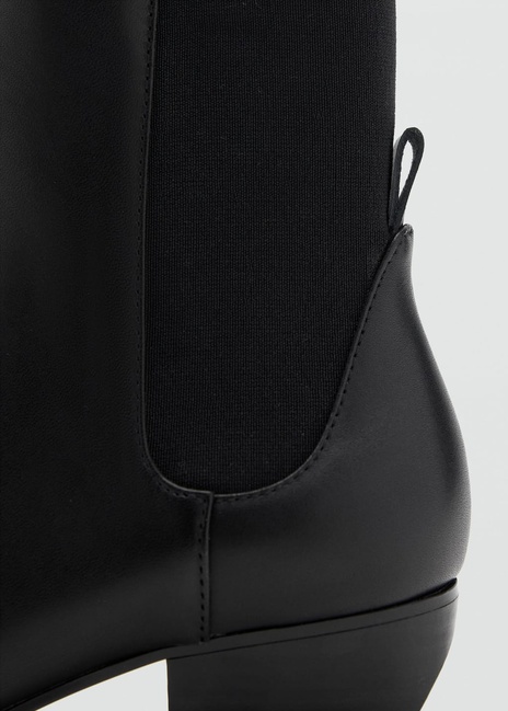 Жіночі чорні черевики Mango артикул 17064113 99 1 season Фото ракурс 3 - Жіночі чорні черевики Mango артикул 17064113 99 1 season