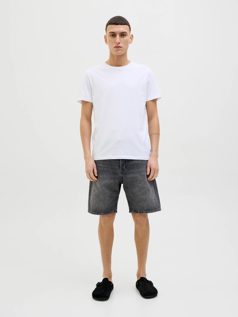 Чоловічі чорні шорти Jack & Jones артикул 12269533 black denim SS2025 Фото ракурс 5 - Чоловічі чорні шорти Jack & Jones артикул 12269533 black denim SS2025