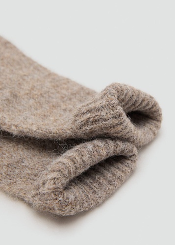 Фото ракурс 2 - Жіночі коричневі рукавиці Mango артикул 17097764 35 1 season