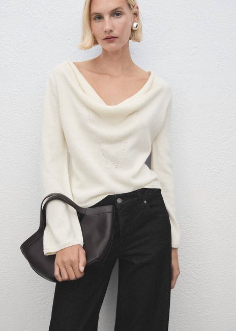 Фото ракурс 4 - Жіночі чорні джинси Mango артикул 17046744 99 1 season