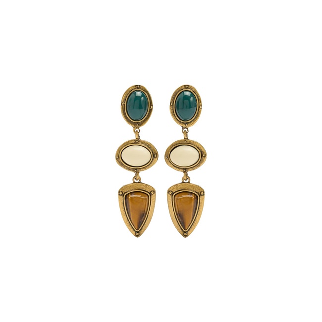 Жіночі різнокольорові сережки Parfois артикул 241172 _HM FW2025 Фото ракурс 1 - Жіночі різнокольорові сережки Parfois артикул 241172 _HM FW2025