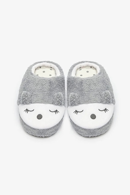 Женские серые тапочки Penti артикул PN38V4LQ24SK BE81 24FW Фото ракурс 1 - Женские серые тапочки Penti артикул PN38V4LQ24SK BE81 24FW