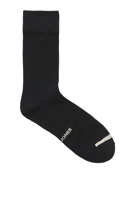 Мужские разноцветные носки Jack & Jones артикул 12280285 Black FW2025 Фото ракурс 3 - Мужские разноцветные носки Jack & Jones артикул 12280285 Black FW2025