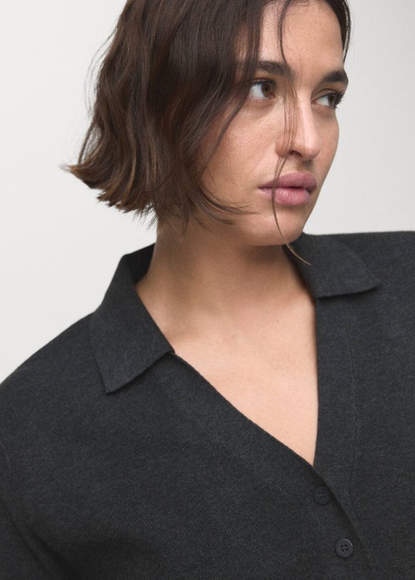 Фото ракурс 7 - Жіночий сірий джемпер Mango артикул 17065981 94 1 season