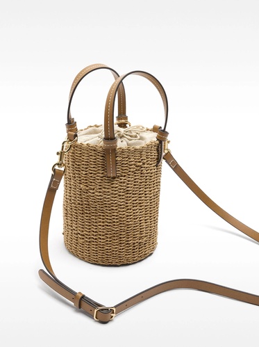 Фото ракурс 2 - Жіноча бежева сумка Parfois артикул 229814 NCS FW2025