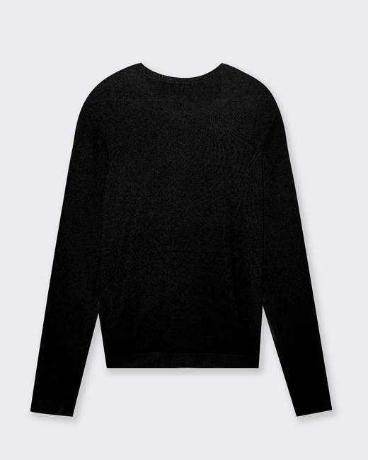 Жіночий чорний джемпер Piazza Italia артикул 32339 Black FW2025 Фото ракурс 2 - Жіночий чорний джемпер Piazza Italia артикул 32339 Black FW2025