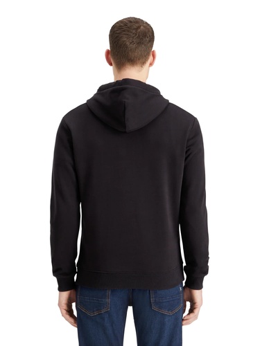 Фото ракурс 2 - Чоловіче чорнe худі SCOTCH & SODA артикул 179198 001 FW2025