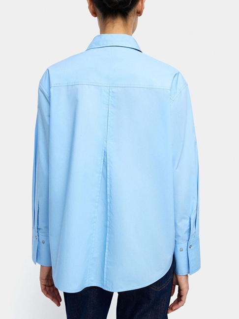 Жіноча синя блузка Parfois артикул 238115 _BL FW2025 Фото ракурс 2 - Жіноча синя блузка Parfois артикул 238115 _BL FW2025