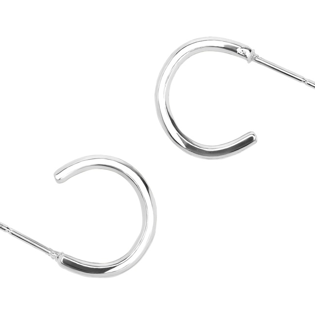 Фото ракурс 4 - Женские серебряные серьги Parfois артикул 160206 _SV FW2025