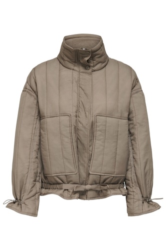 Фото ракурс 1 - Жіноча бежева куртка Only артикул 15349125 SILVER MINK FW2025