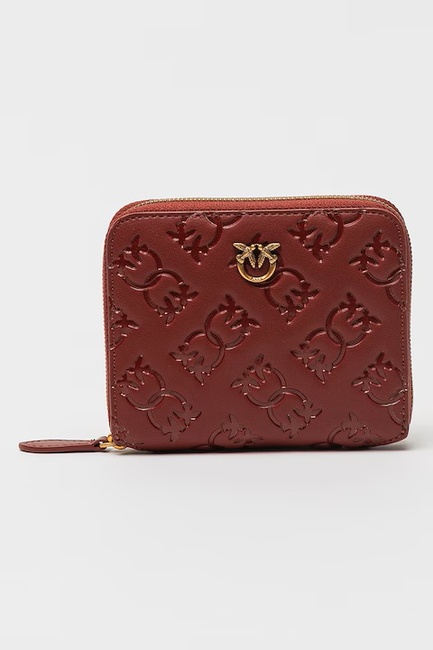 Фото ракурс 1 - Женский бордовый кошелёк Pinko артикул 100249-A1YB Y1HQ FW2025