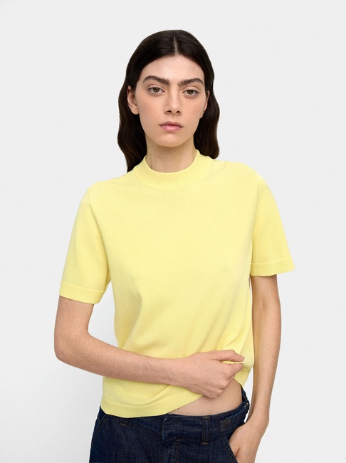 Фото ракурс 1 - Жіноча жовта блузка Parfois артикул 240317 _LY FW2025