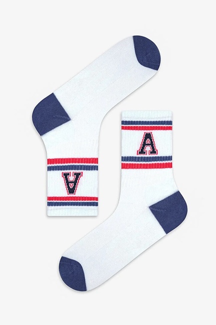 Фото ракурс 4 - Мужские белые носки Penti артикул PHJJ2FX024SK BYZ 25SS