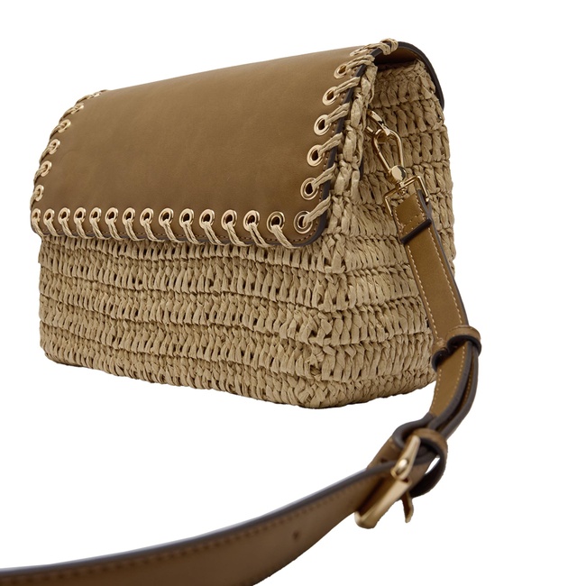 Жіноча коричнева сумка Parfois артикул 233269 _CA FW2025 Фото ракурс 3 - Жіноча коричнева сумка Parfois артикул 233269 _CA FW2025