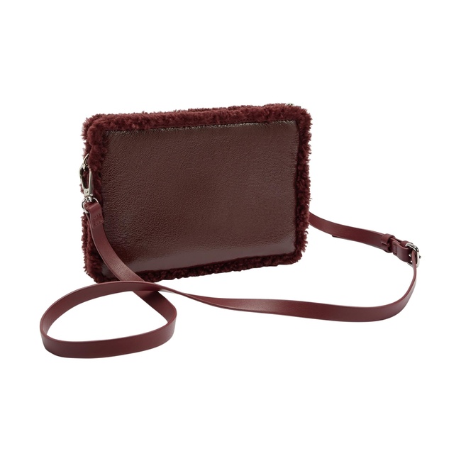 Фото ракурс 2 - Женская бордовая сумка Parfois артикул 241093 _BU SS2026