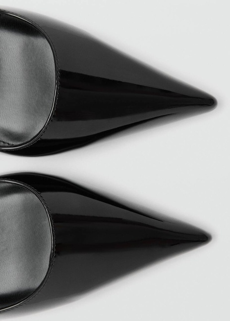 Жіночі чорні туфлі Mango артикул 17039099 99 1 season Фото ракурс 4 - Жіночі чорні туфлі Mango артикул 17039099 99 1 season