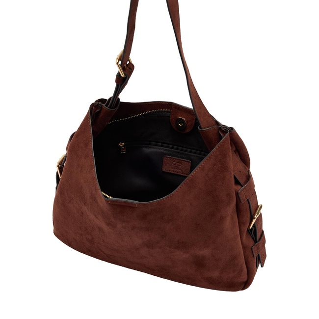 Фото ракурс 4 - Жіноча коричнева сумка Parfois артикул 241129 _CG FW2025