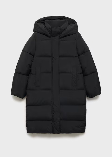 Фото ракурс 6 - Жіноче чорнe пальто Mango артикул 77047664 99 7 season