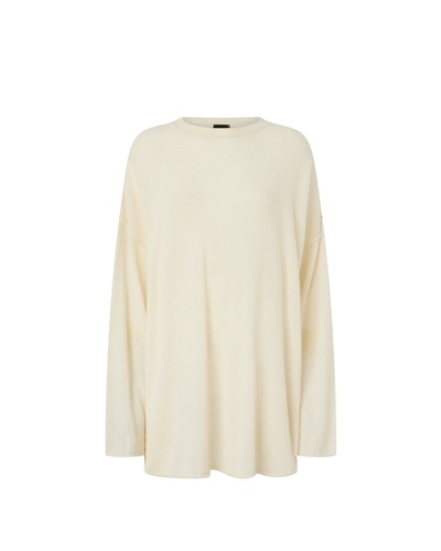 Фото ракурс 1 - Женский молочный джемпер Pinko артикул 105749-A2UN Z13 FW2025