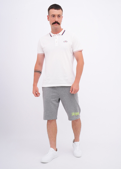 Фото ракурс 1 - Чоловічі сірі шорти Lee Cooper артикул LCM251-5031 GREY MEL FW2025