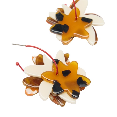 Фото ракурс 2 - Женские разноцветные серьги Parfois артикул 239770 _HM FW2025