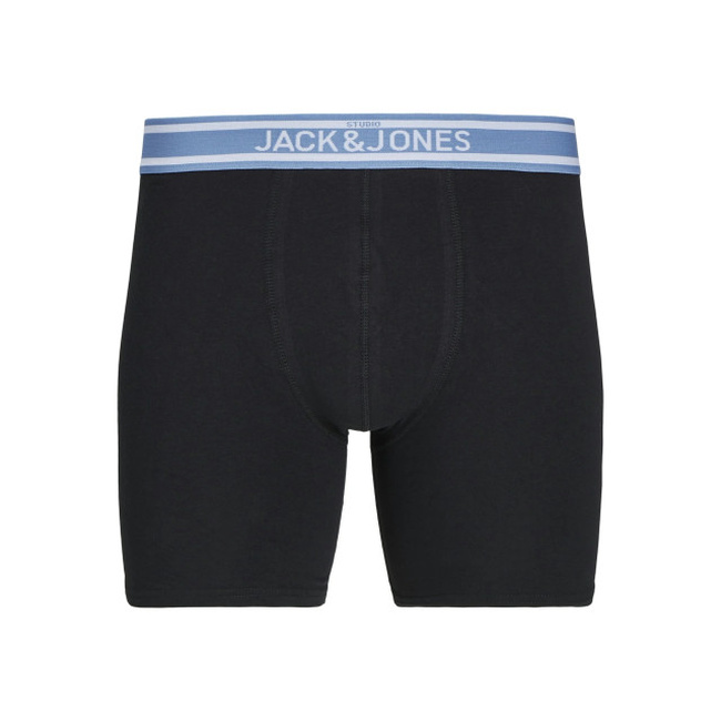 Фото ракурс 4 - Чоловічий чорний набір білизни Jack & Jones артикул 12272166 Black SS2025