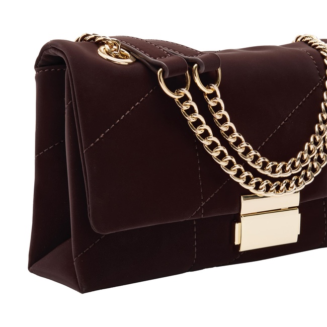 Фото ракурс 3 - Женская коричневая сумка Parfois артикул 236940 _BN FW2025