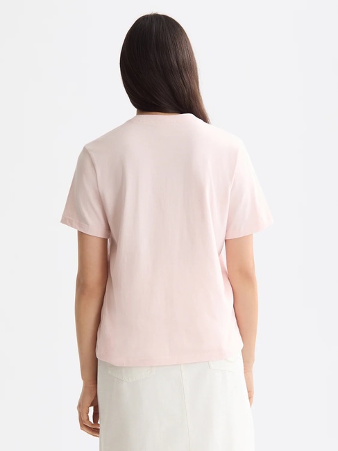 Фото ракурс 2 - Жіноча рожева футболка SCOTCH & SODA артикул U9A00812T U634 FW2025